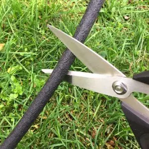 Cut Soaker Hose To Desired Length