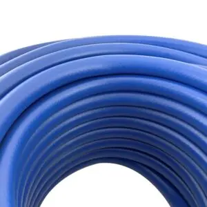 Featherlite® Ultra Flexible Hose neatly coiled.