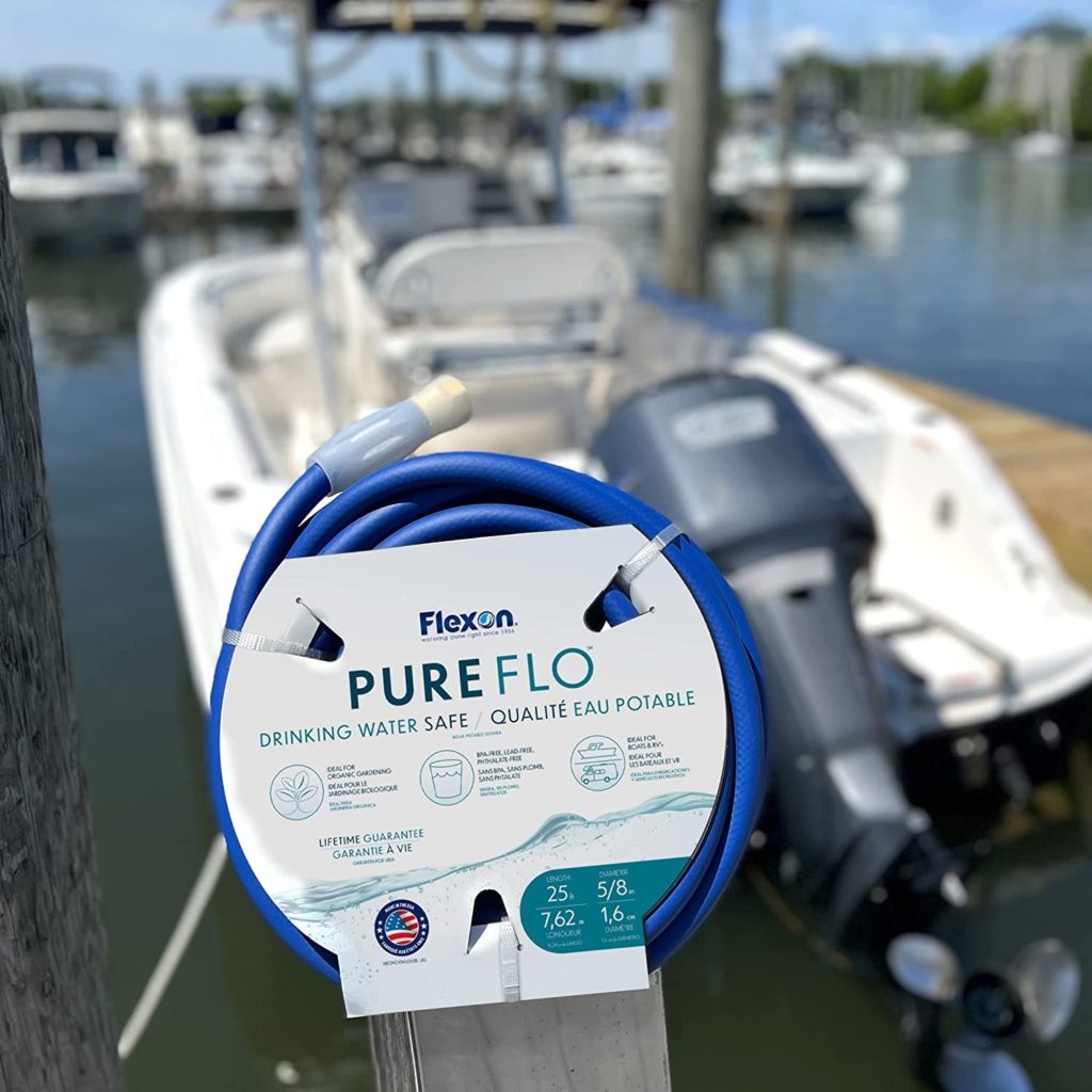PureFlo BPA Free Drinking Water Safe Garden Hoses Flexon