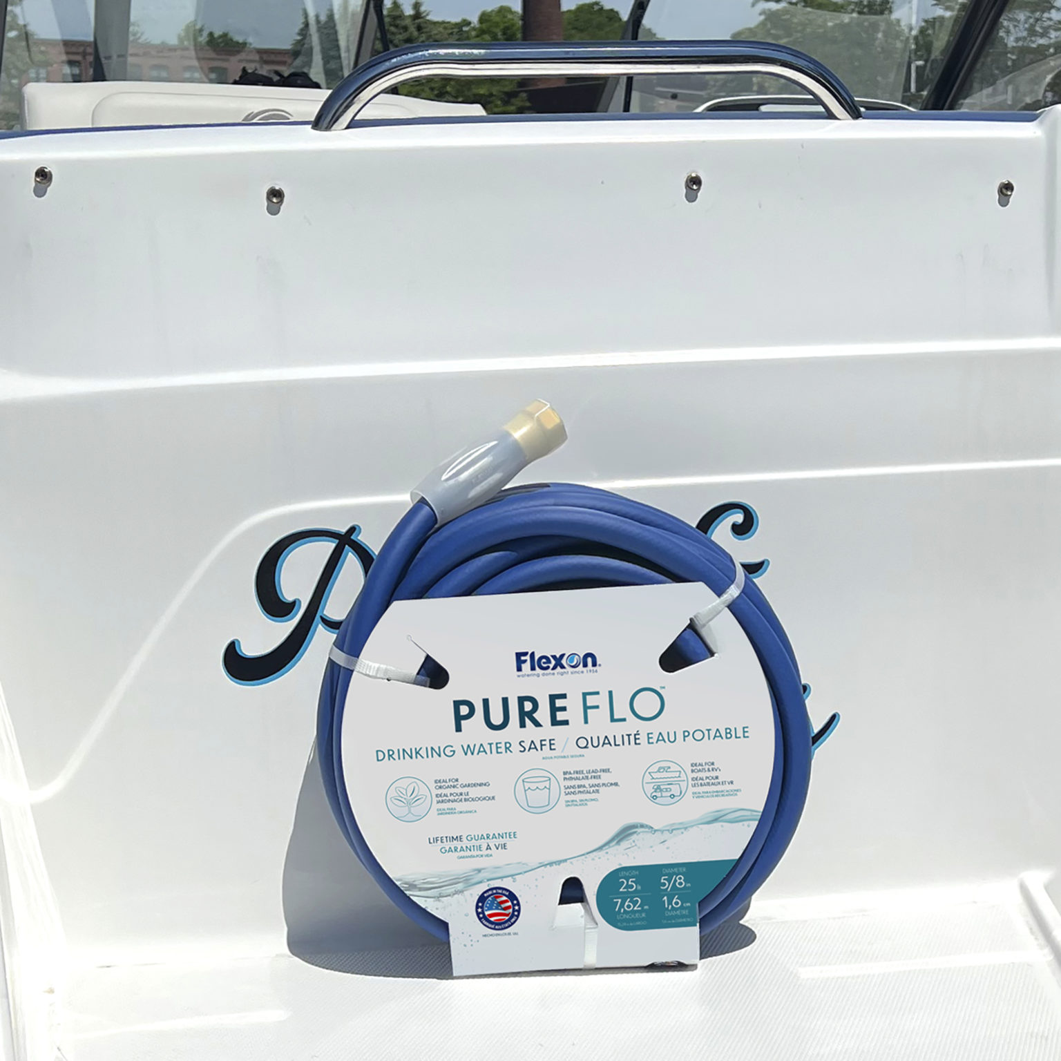 PureFlo BPA Free Drinking Water Safe Garden Hoses Flexon