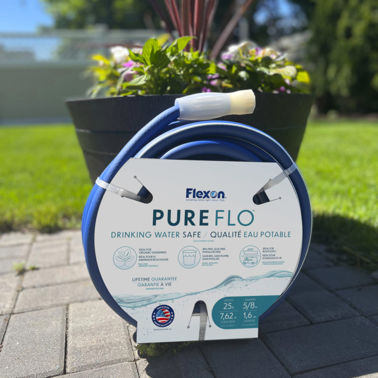 PureFlo BPA Free Drinking Water Safe Garden Hoses Flexon